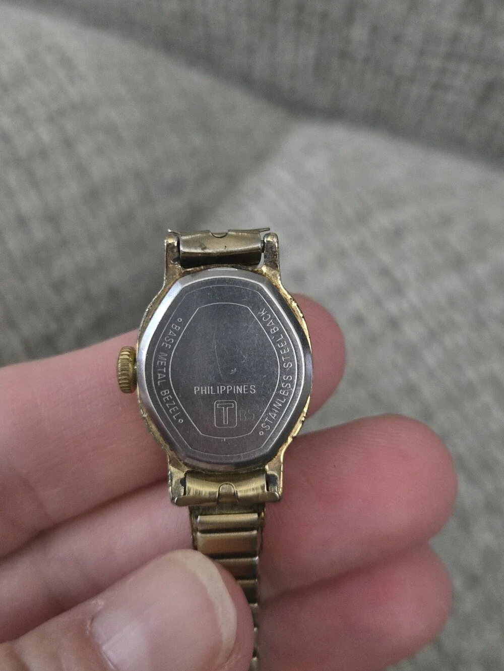 Timex Gold Tone Women's Stretch Band Watch